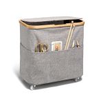 Бокс Fold&Store Basket Multi складной серый 38x26x37 см, Prym