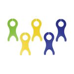 Бобины для намотки ниток 10.5 см, 5 шт, ассорти, Gamma WPR-05