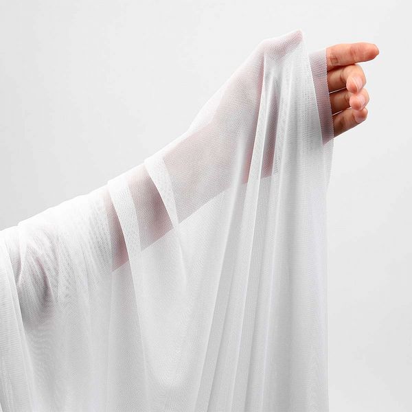 Сетка бельевая эластичная 90 г/м², шир.150 см / 50 метров, цв.белый /SZ030204.001/