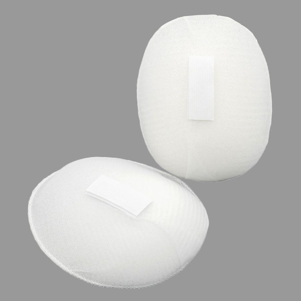 Плечевые накладки (подплечники) реглан на липучке 105х145х13 мм, Hobby&Pro (белый), РК-13/А