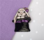 Набор для вышивания нитками Panna, Живая картина. брошь Малыш-фокусник, 6х5 см