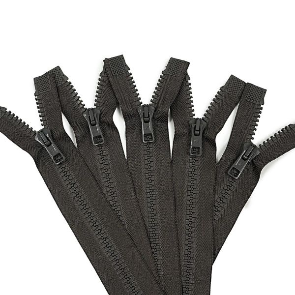 Молния трактор Arta Т6 (6 мм) 2 зам., разъем., 80 см, цв. 196 дым, уп.5 шт