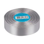 Лента атласная 1-сторонняя 25.0 мм / 33±2 метра, 059 серый, Gamma