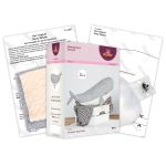 Набор для шитья игрушки Кит серый 53 см, Miadolla TT-0287