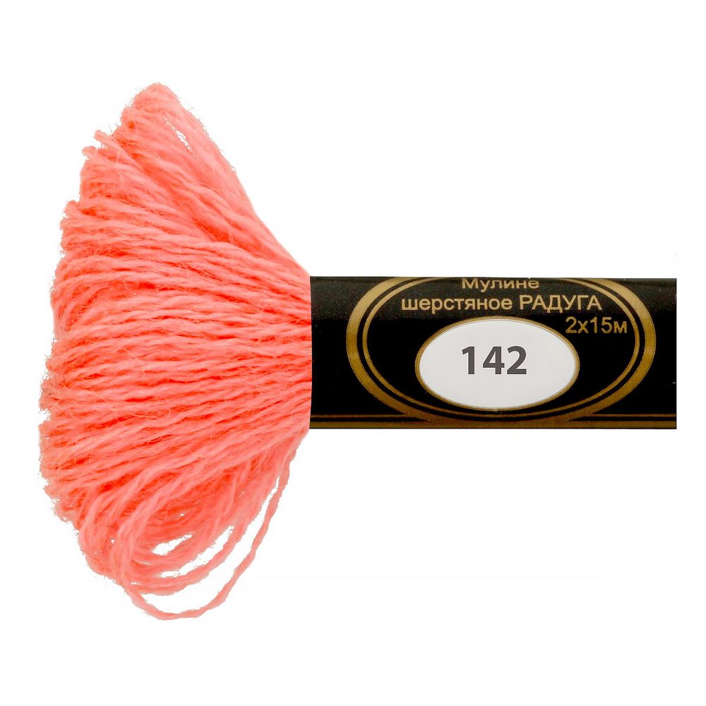 Мулине Радуга, цв.142 малина со сливками, Россия, 8 мотков по 15 метров