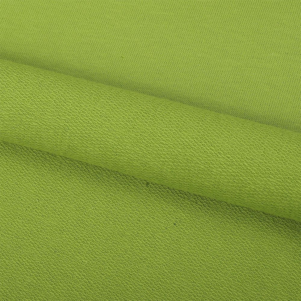 Футер 2-нитка петля 240 г/м², 180 см / 6 метров, ФУТ2Х.ПЕТЛ.240.16-5127.6, сочный лайм