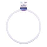 Кольцо для макраме пластик ⌀140 мм, белый, Gamma RKP-014