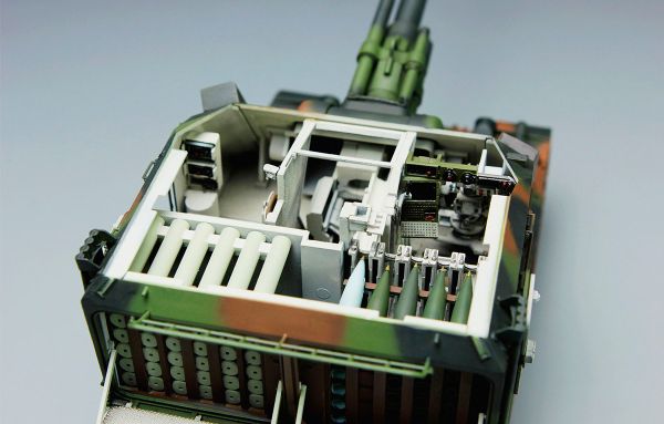 Модель сборная: самоходная гаубица, AUF1 155mm 1/35, Meng TS-004