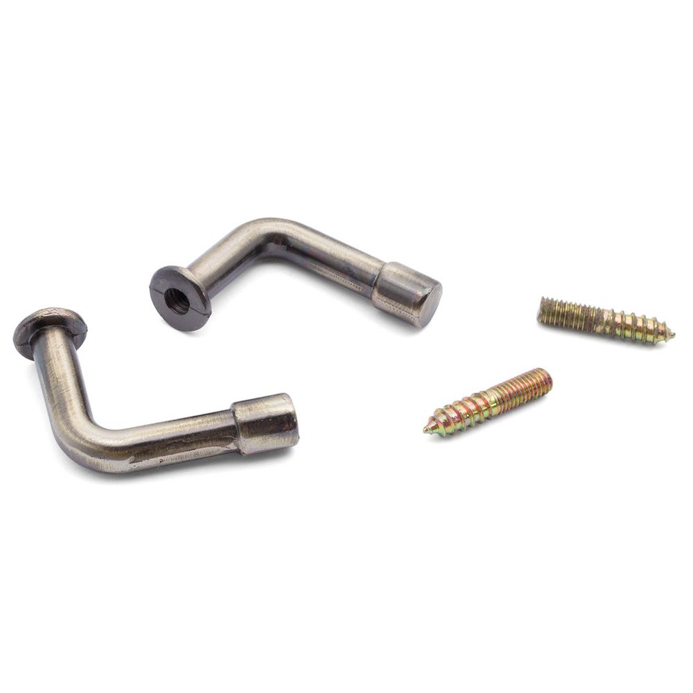 Крючок-держатель для подхватов 40 мм, металл, 1 бронза, X455