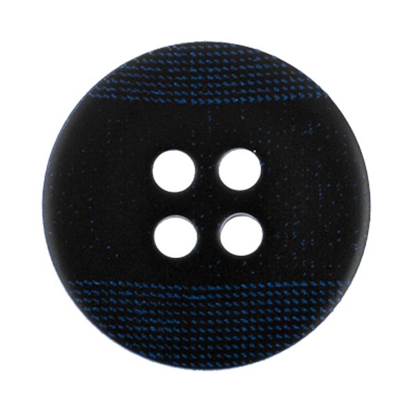 Пуговицы 4 прокола костюмные 20 мм, 24 шт, D920 синий, Gamma CRZ 0026