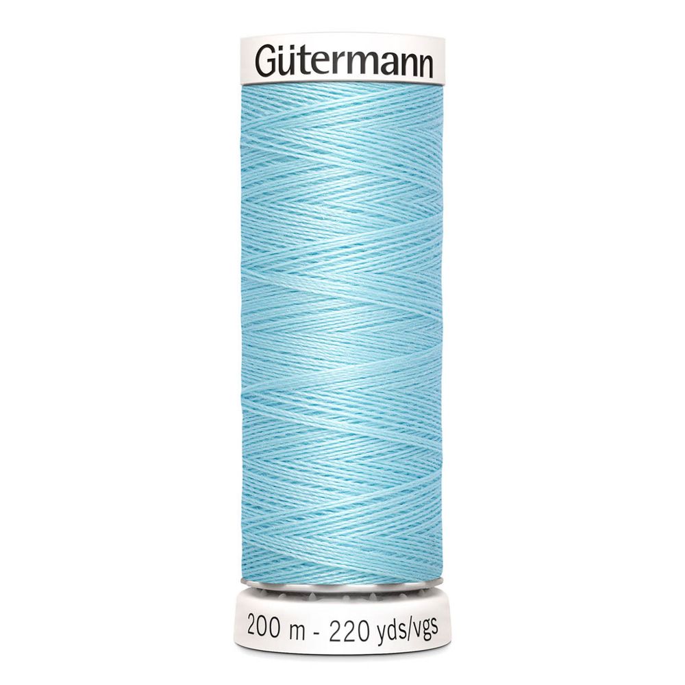 Нитки универсальные Gutermann Sew-all 100 (200 метров), 5 кат. | 195 голубой лед