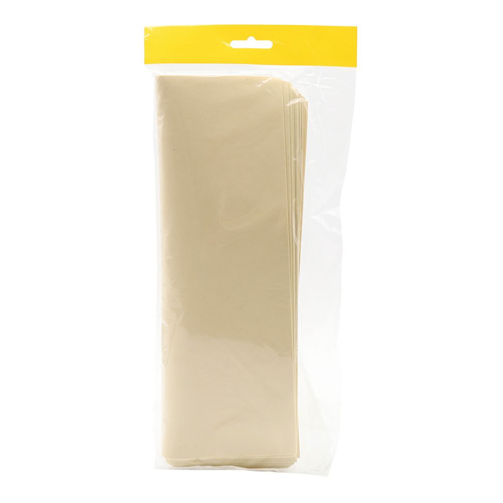 Фоамиран 20х30см, 1мм, уп.10 шт (st-0704 молочный)