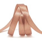 Лента атласная 1-сторонняя 12.0 мм / 22.86±1 метров, 066 розово-бежевый, Globus