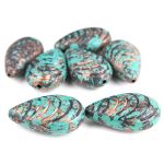 Бусины декоративные, 31х20х12 мм, упак., 7 шт, Астра /TOS/