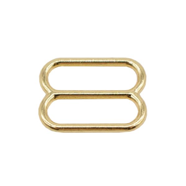 Рамки-регуляторы для бюстгальтера металл 19.0 мм, золото, Arta, 20 шт