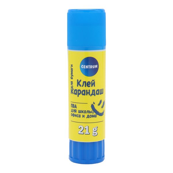Клей-карандаш 21 г Centrum LITE на ПВА основе, 80505