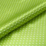 Ткань блузочная Poly satin 75 г/м², 200х145 см, 19 салатовый/ белый, Gamma PSS-002