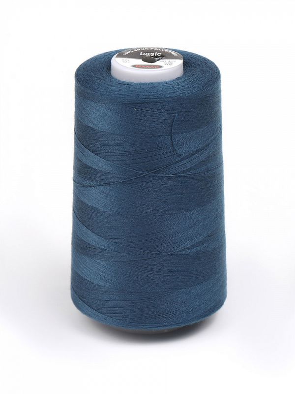 Нитки швейные Max 40/2, 4570 м (5000 ярд), 523 синий / 1 бобина