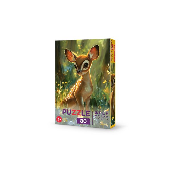 Пазл 80 элементов, PZL-80/09 Лесной олененок, Фрея