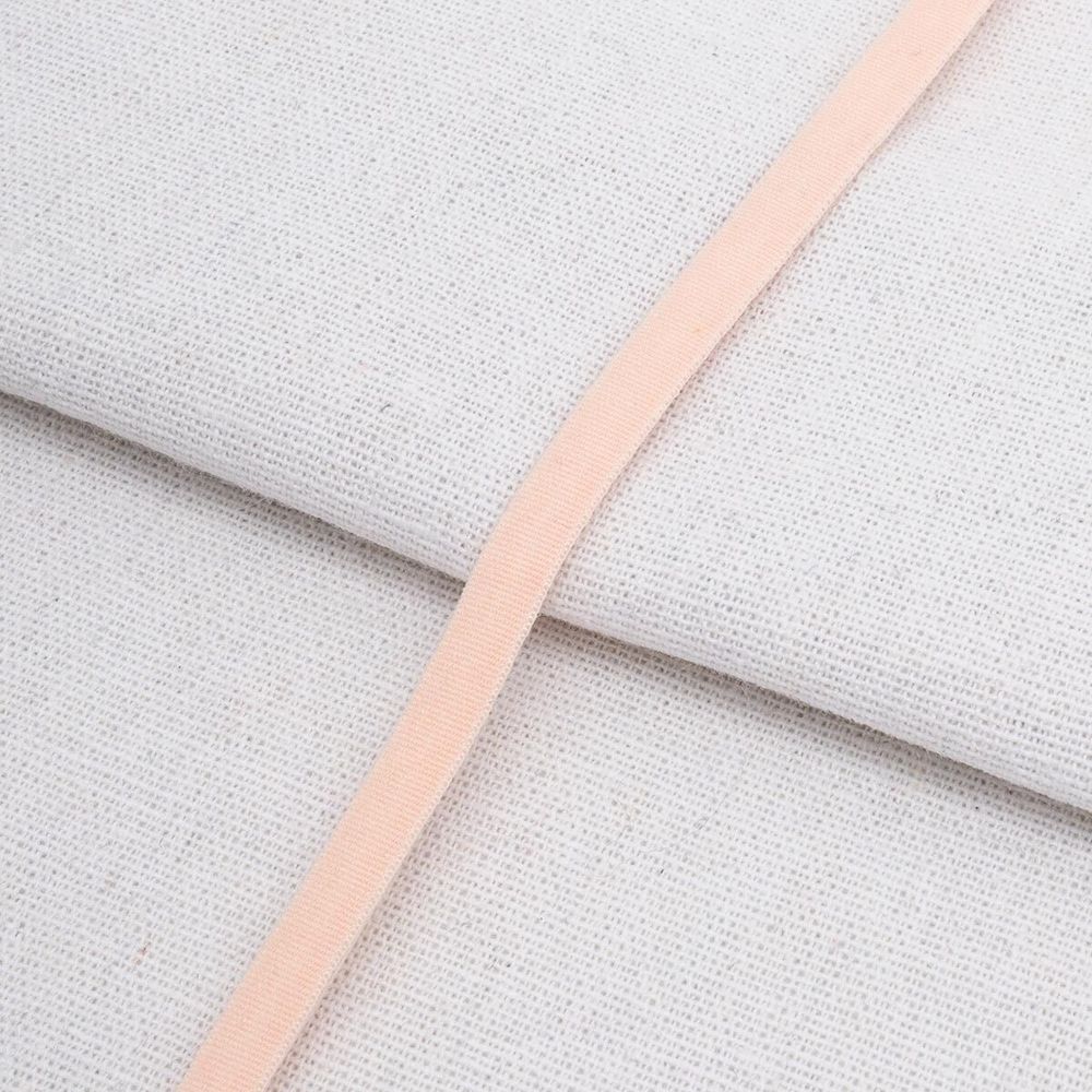 Резинка бельевая (бретелечная) 7.0 мм / 50 метров, 5471 персик, 46-07043/07