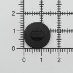 Пуговицы на ножке 24L (15мм) (Black (черный)) NE68, 72 шт