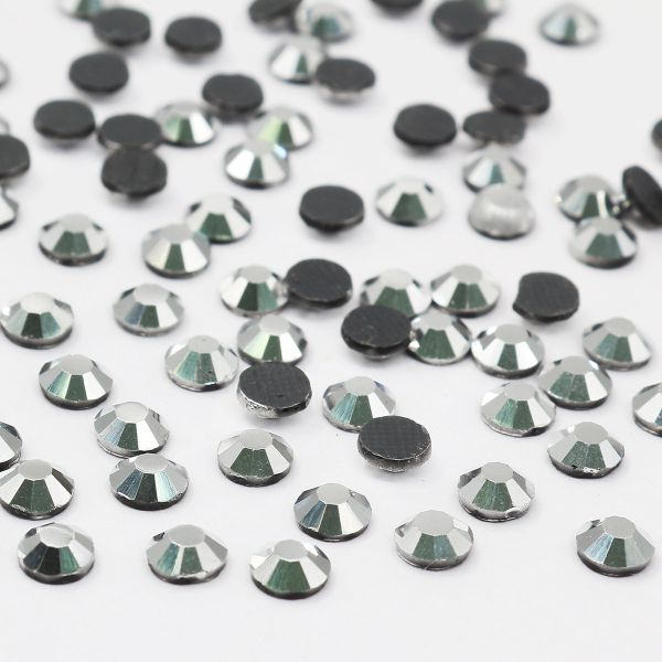 Стразы термоклеевые, 4мм, ss16, 144 шт/уп, Cristyle (139 silver)