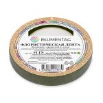 Флористическая лента 12 мм, 12 шт, 27.4 м, 04 гр. зеленый, Blumentag FLTN