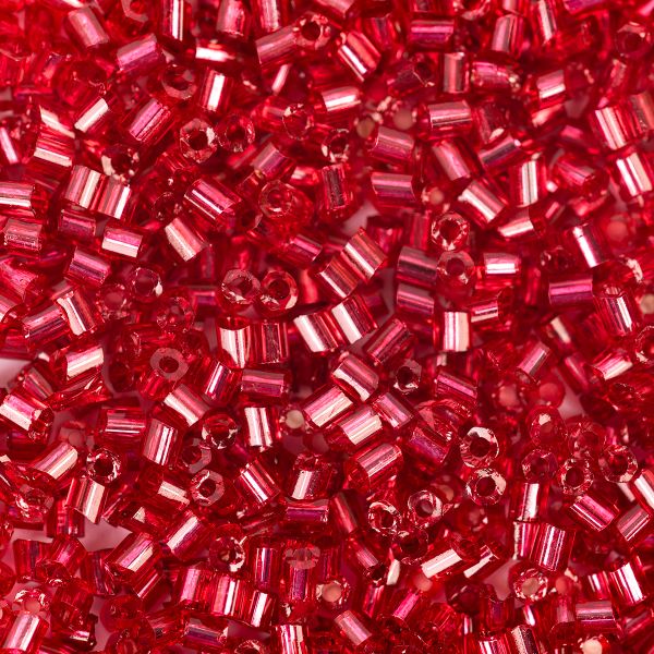 Бисер рубка Zlatka 10/0 100 г (10х10 г), №0025 красный GC