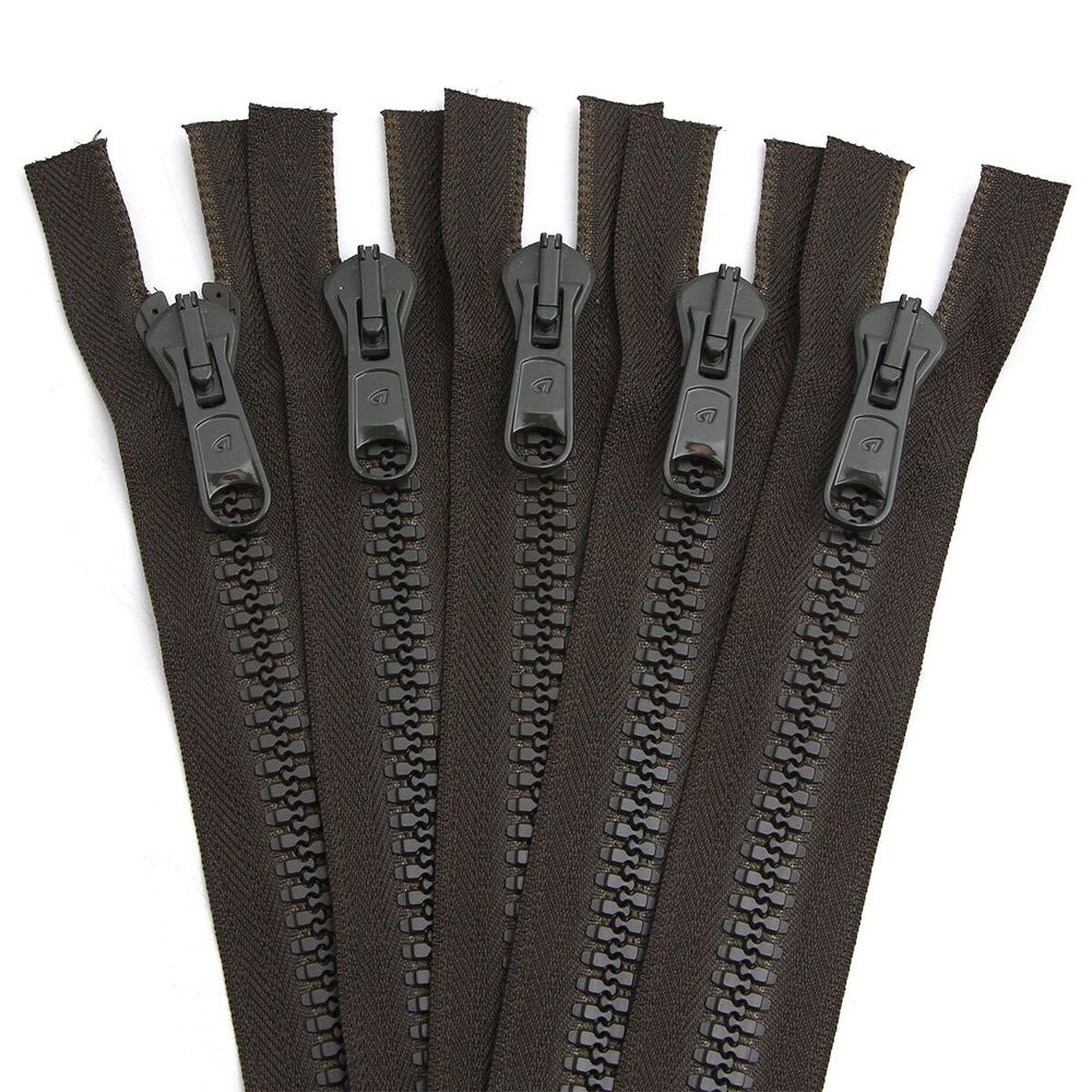 Молния трактор Arta Т8 (8 мм) 2 зам., разъем., 75 см, цв. 175 т.хаки, уп.5 шт