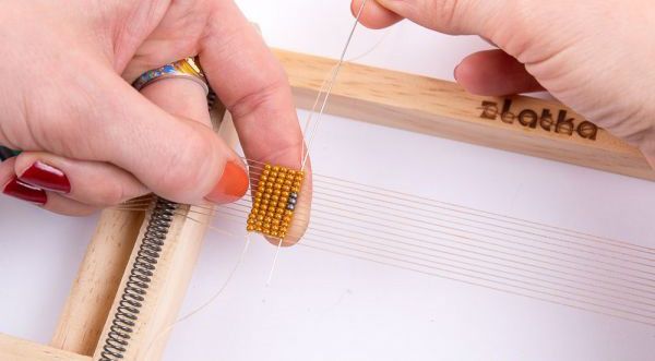 Иглы ручные бисерные ⌀0.5 мм, 100 сталь, 25 шт, Gamma N-216