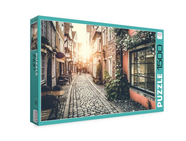 Пазл 1500 элементов, Рассвет в переулке, PZL-1500/23, Фрея