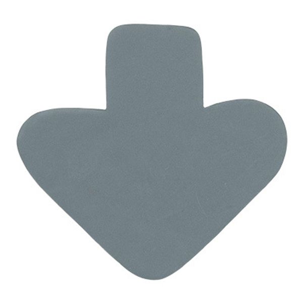 Термоаппликация светоотражающая №4 12 шт, Стрела 5х5 см, Blitz