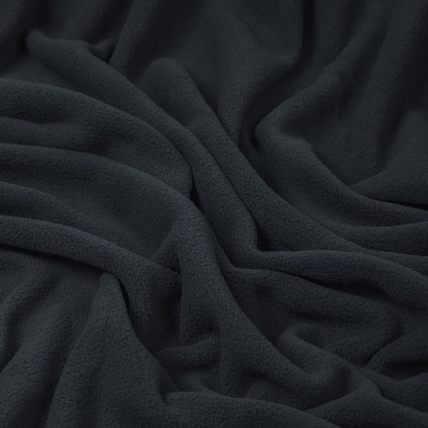 Флис 2-сторонний 190 г/м², 150 см / 2 метра, TBY-0059-156.2, цв.S156 тем.серый