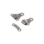 Крючки брючные (юбочные) пришивные 6 мм, 2 пары, черненый, Pony, 78651