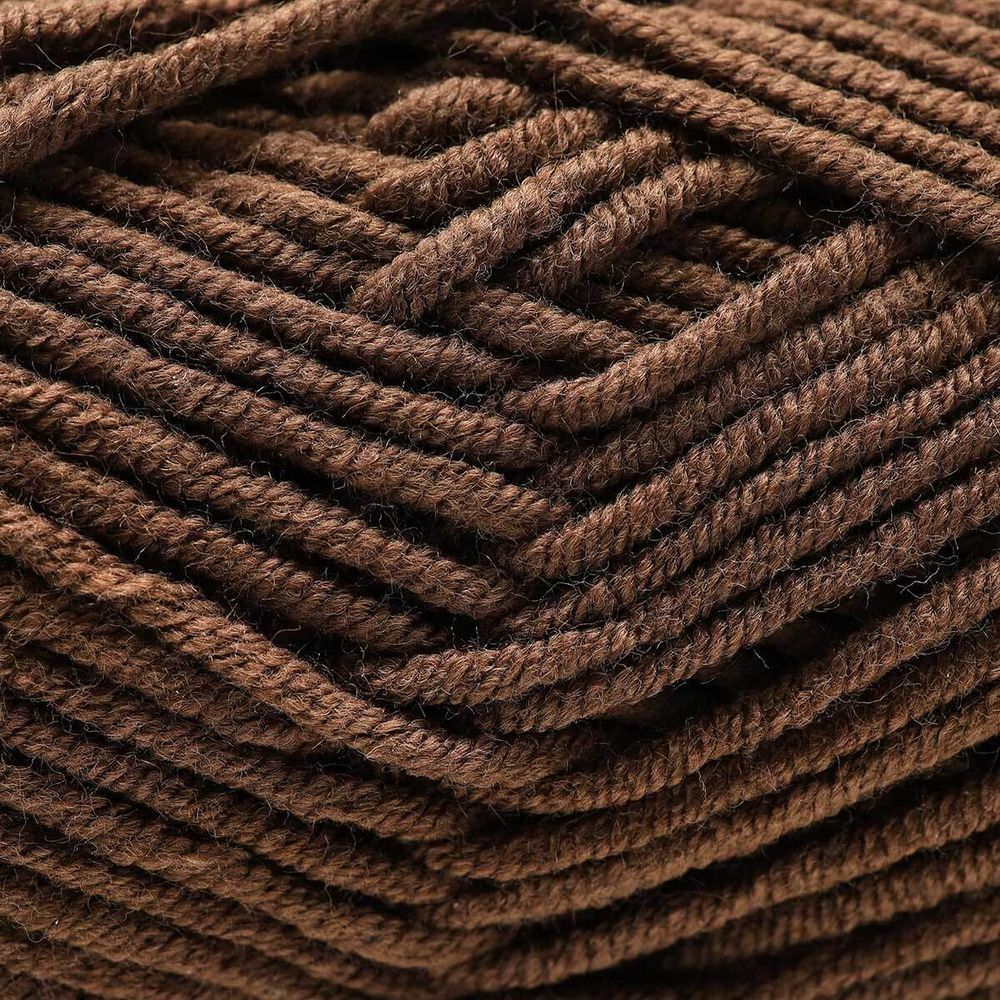 Пряжа Astra Premium (Астра Премиум) Джинс, (Jeans) / уп.4 мот. по 50 г, 135 м, 850 коричневый