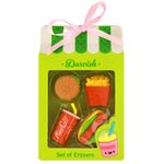 Набор ластиков 4 штук ассорти, DV-12465