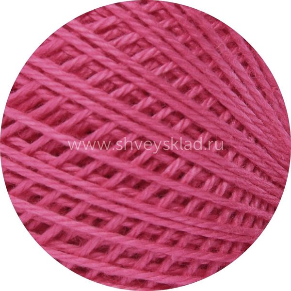 Пряжа ПНК им.Кирова Нарцисс / уп.6 мот. по 100 г, 400м, 1502 ярк.розовый