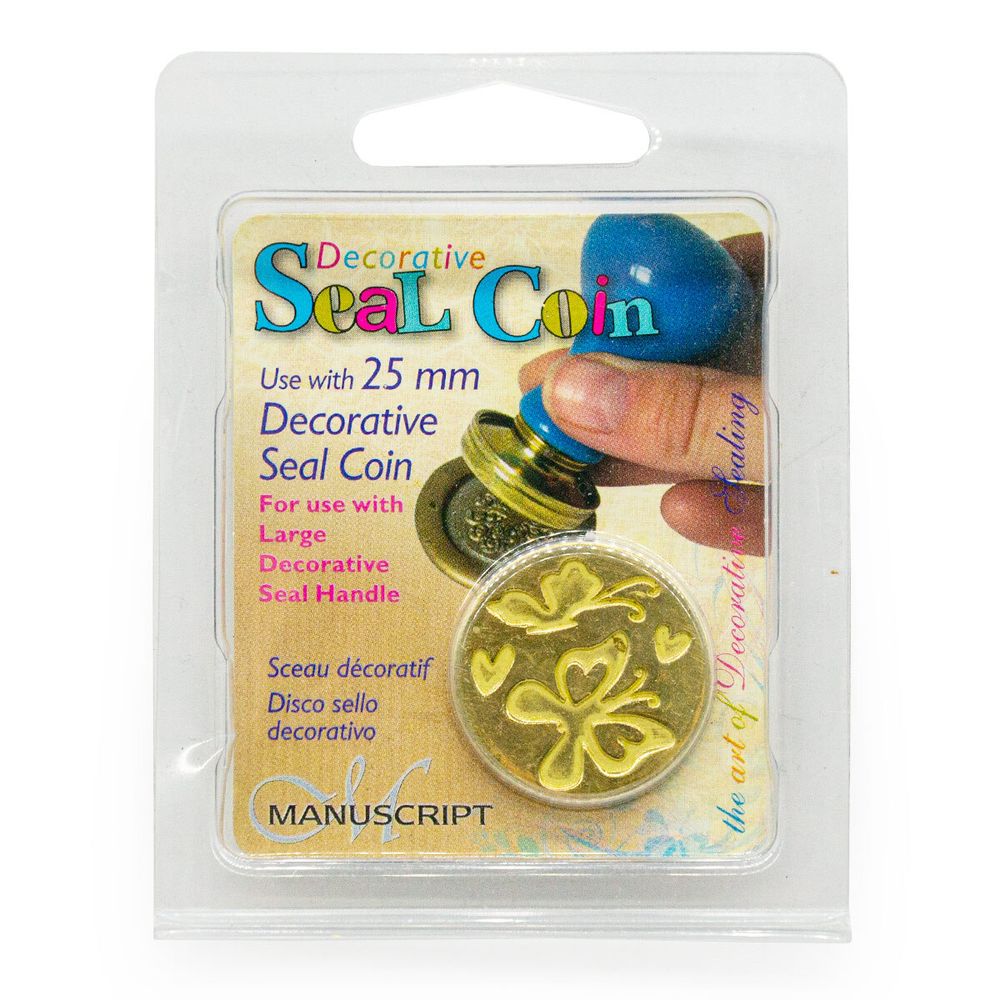 Сменная насадка для большой воск. печати (BFHE бабочки/сердечки), MSH728