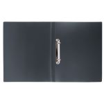 Папка на 2 О-кольцах A4 700 мкм 25 мм, 4 шт, d-20 мм, серый new EC211300115, Expert Complete