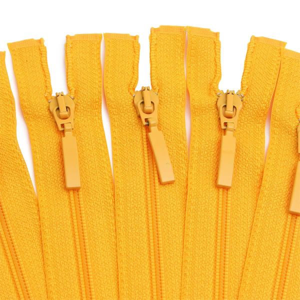 Молния спираль (витая) Arta Т5 (5 мм) 1 зам., разъем., 50 см, цв. 506 желтый, уп.5 шт