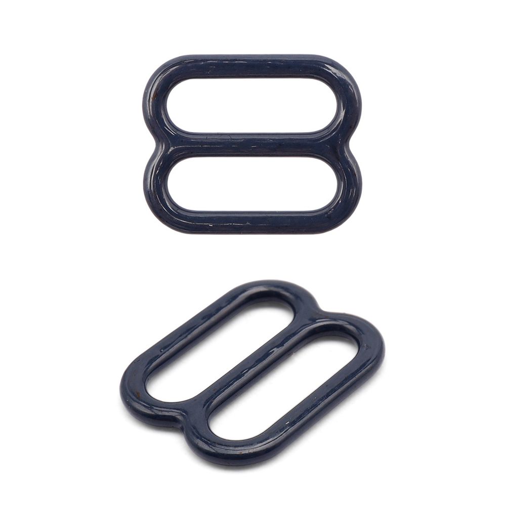 Рамки-регуляторы для бюстгальтера металл 10.0 мм, 20 шт, C147 темно-синий, ГВ1008