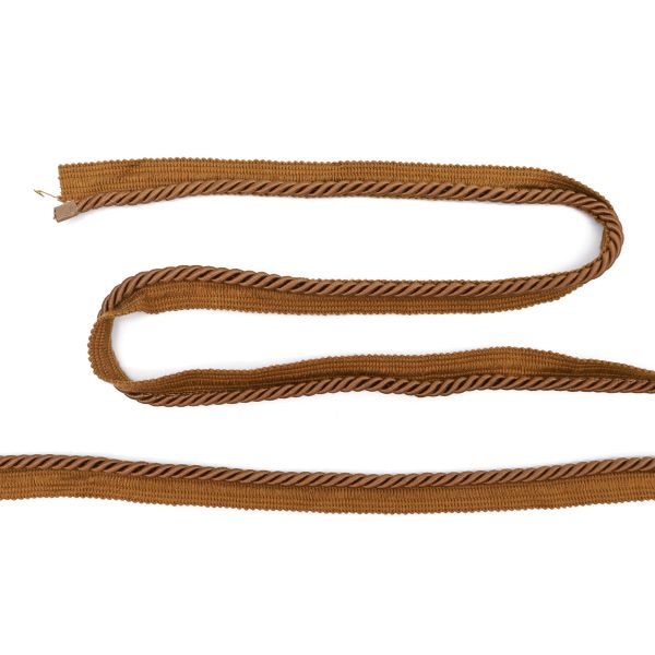 Кант витой 6 мм / 25 метров, вискоза, 90/25, коричневый