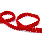 Тесьма декоративная Gamma Булет GBL-15 13 мм, 33 м,±0.5 м, 026 красный