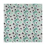 Ткань для пэчворка Peppy Цветущие анемоны 50х55 см, 140±5 г/м², ЦА-02 зеленый