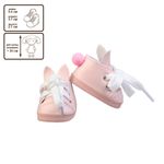 Обувь для кукол Ботиночки 5.5 см, 01 розовый, HobbyBe KBG-4
