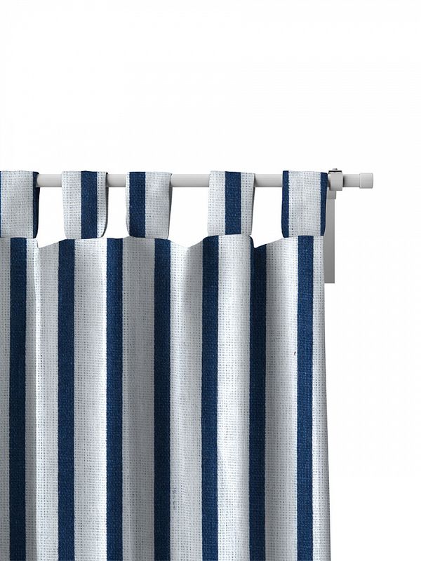 Льняная ткань 140 г/м², 150 см / 3 метра, TBY.DJ.13-3, цв.синий