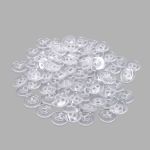 Пуговицы 2 прокола 24L (15мм) (Clear (прозрачный)) NE67, 72 шт