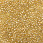 Бисер Astra&Craft 11/0 (2.1 мм), 200 г (10х20 г), цв. 102-О тем. золотой/прозрачный, глянцевый