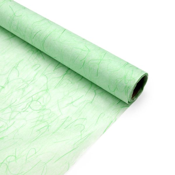 Бумага упаковочная шелковая, Астра креатив, рулон 68см, 4,57м, M18-16 зеленый