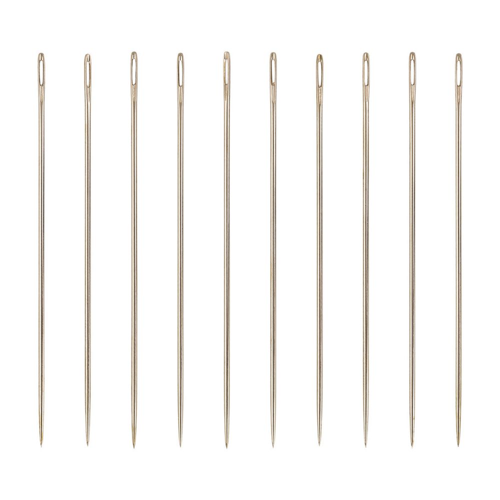 Иглы ручные шорные для кожи №2, 10 шт, Gamma NIR-12